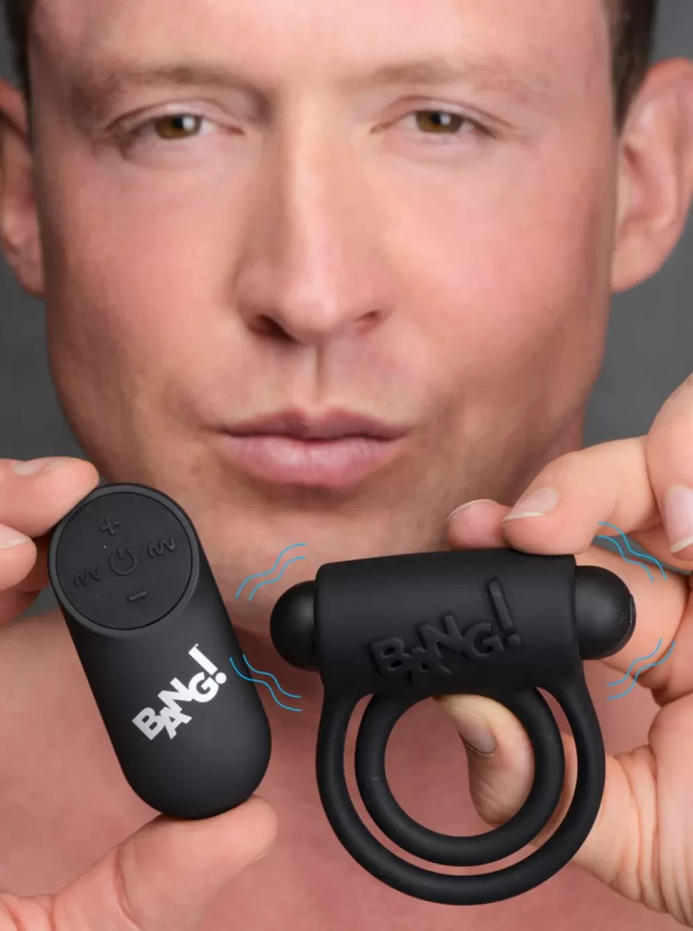 Discount Healthy & Active Remote Control 28X Vibrating Cock Ring and Bullet
