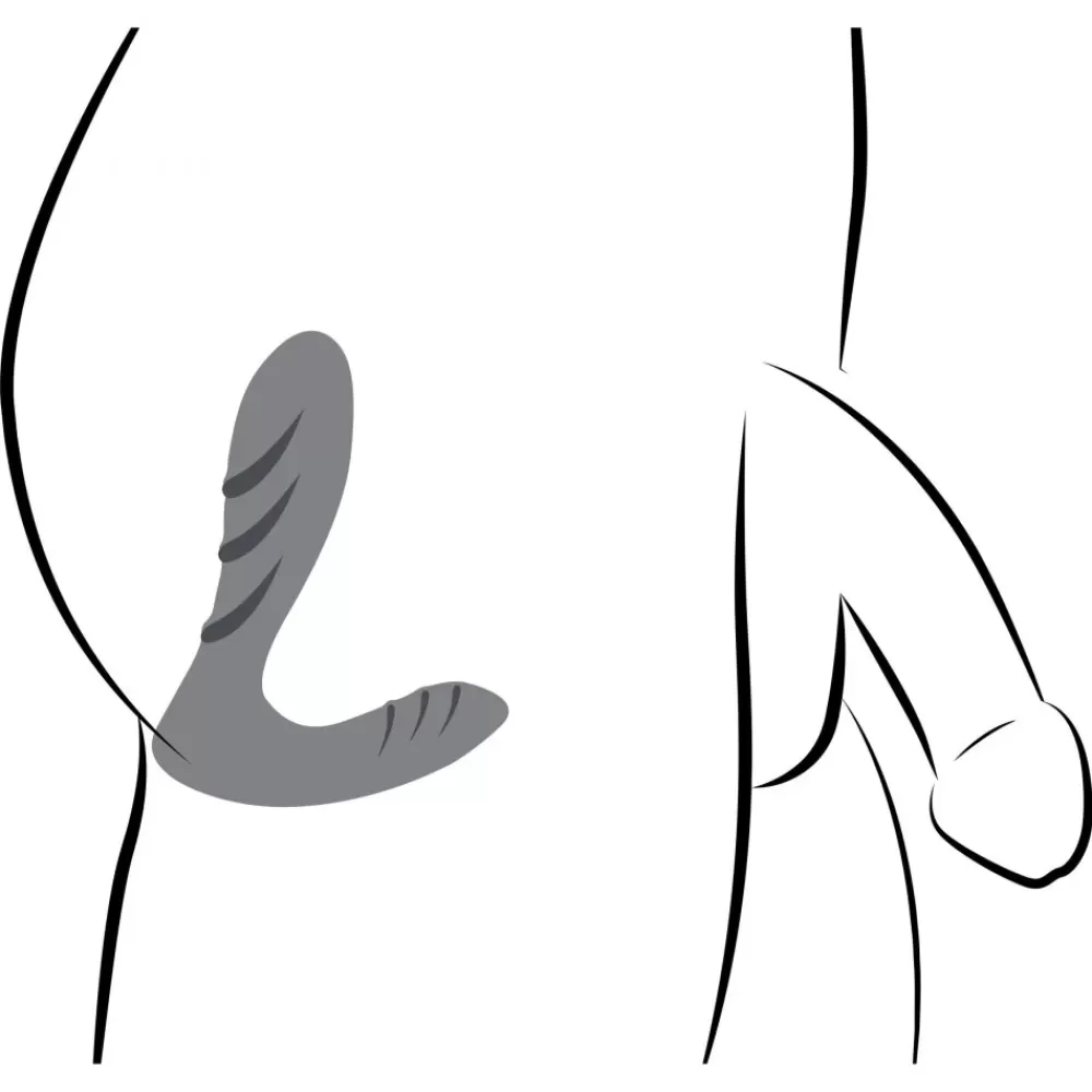 Clearance Healthy & Active Remote Control Silicone Prostate Vibrator