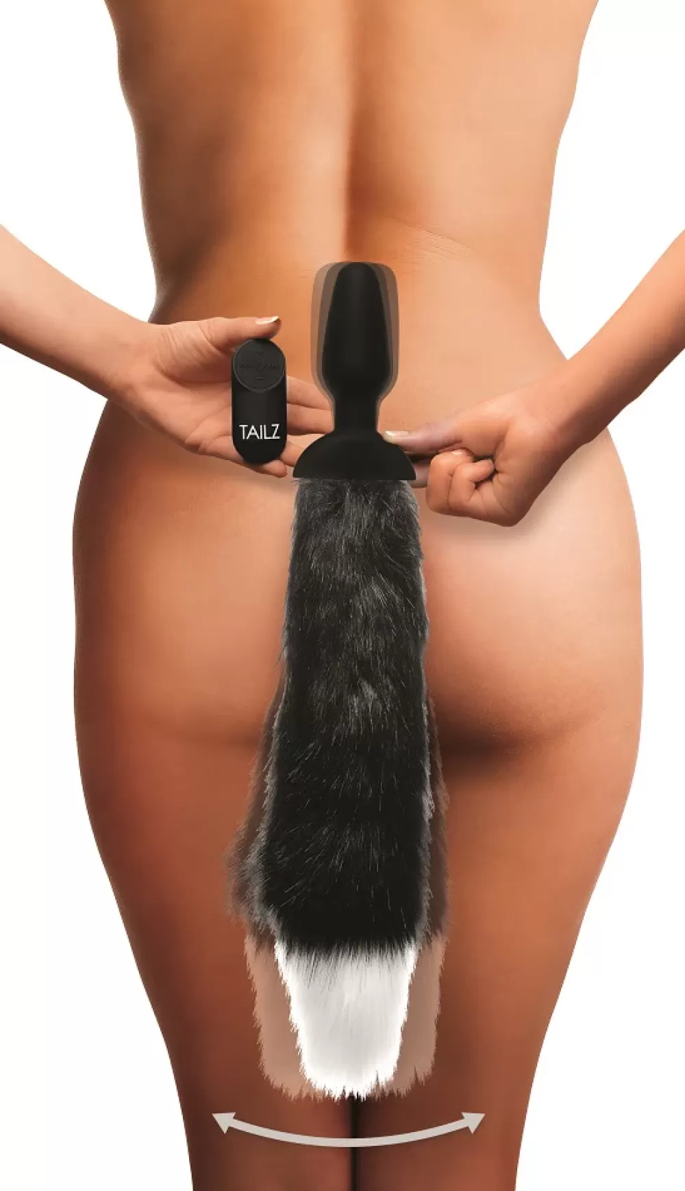 Flash Sale Healthy & Active Remote Control Wagging Fox Tail Anal Plug