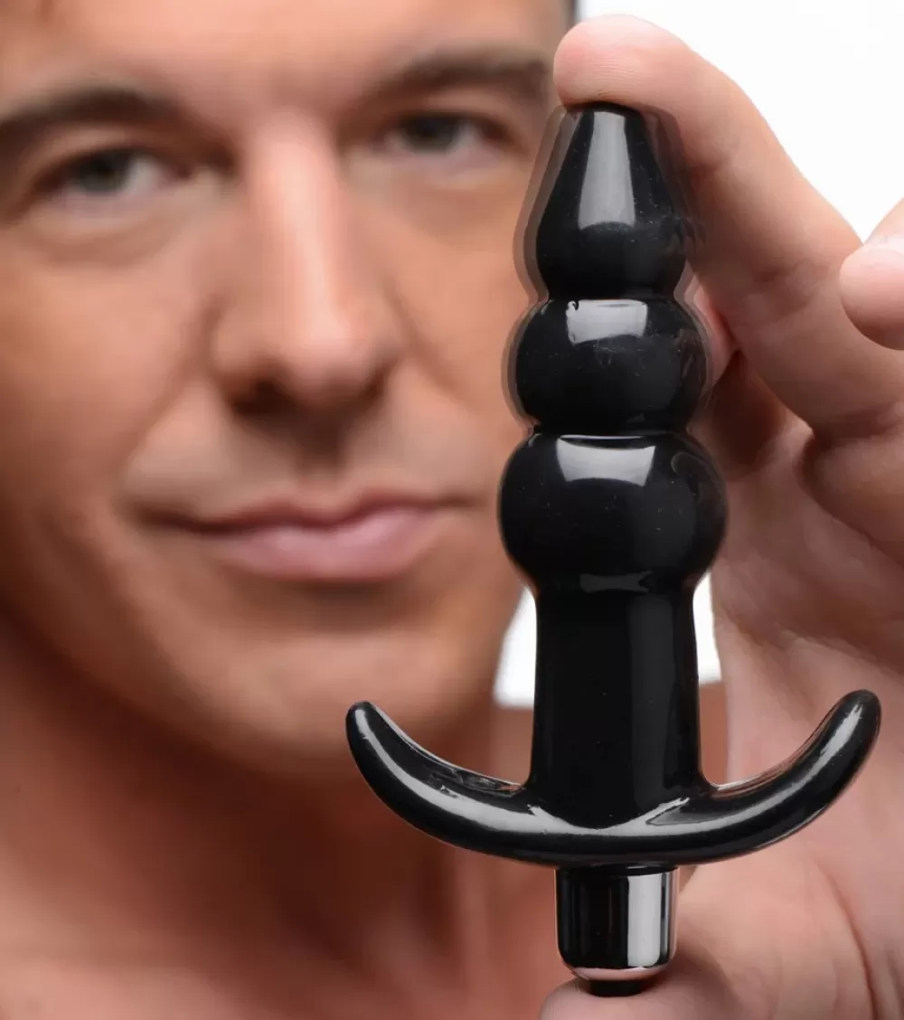 Flash Sale Healthy & Active Ribbed Vibrating Butt Plug