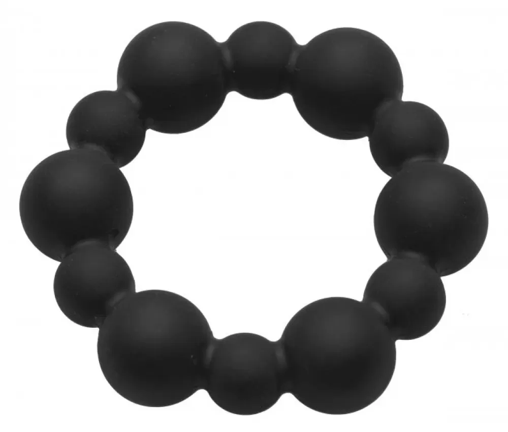 New Healthy & Active Shadow Beaded Cock Ring