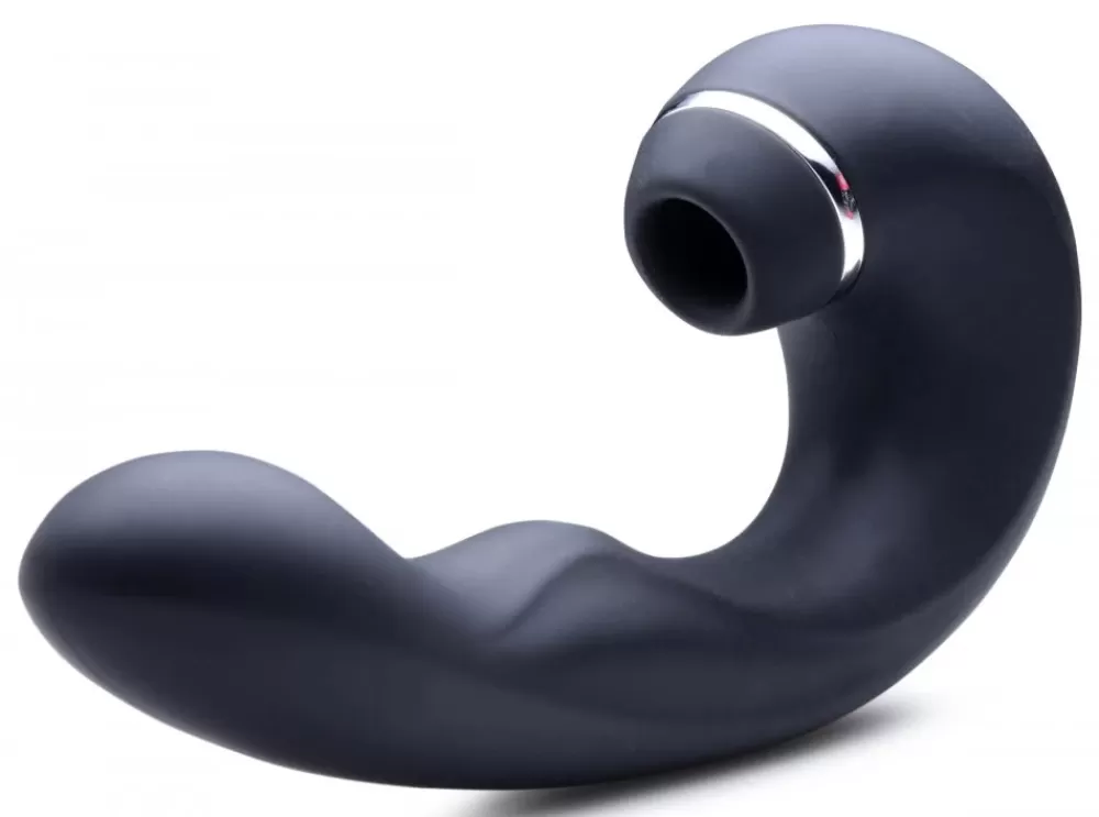 Cheap Healthy & Active Shegasm 5 Star 10X Tapping G-Spot Silicone Vibrator with Suction