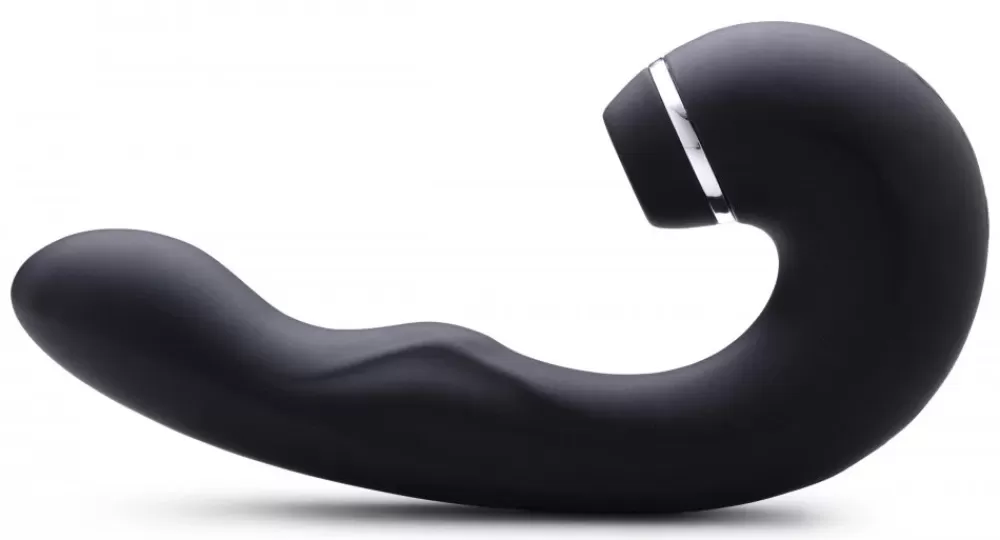 Cheap Healthy & Active Shegasm 5 Star 10X Tapping G-Spot Silicone Vibrator with Suction