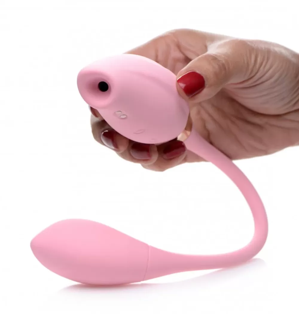 Shop Healthy & Active Shegasm 8X Tandem Plus Silicone Suction Clitoral Stimulator and Egg