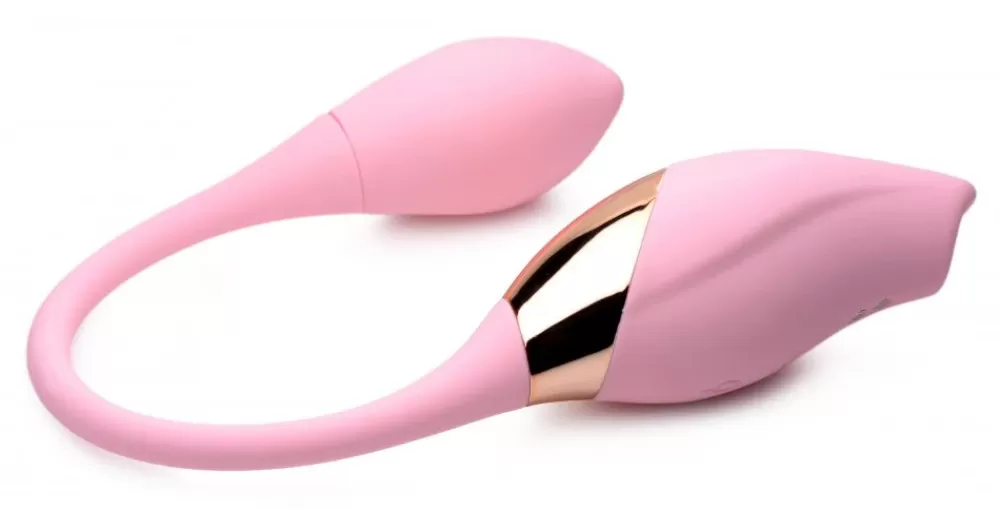 Shop Healthy & Active Shegasm 8X Tandem Plus Silicone Suction Clitoral Stimulator and Egg