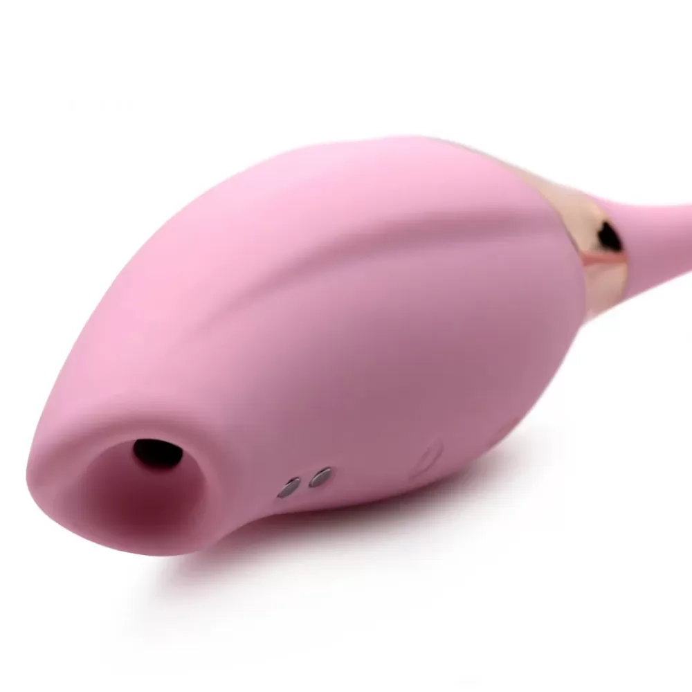 Shop Healthy & Active Shegasm 8X Tandem Plus Silicone Suction Clitoral Stimulator and Egg