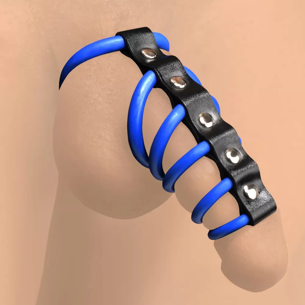 Flash Sale Healthy & Active Silicone Gates of Hell Chastity Device