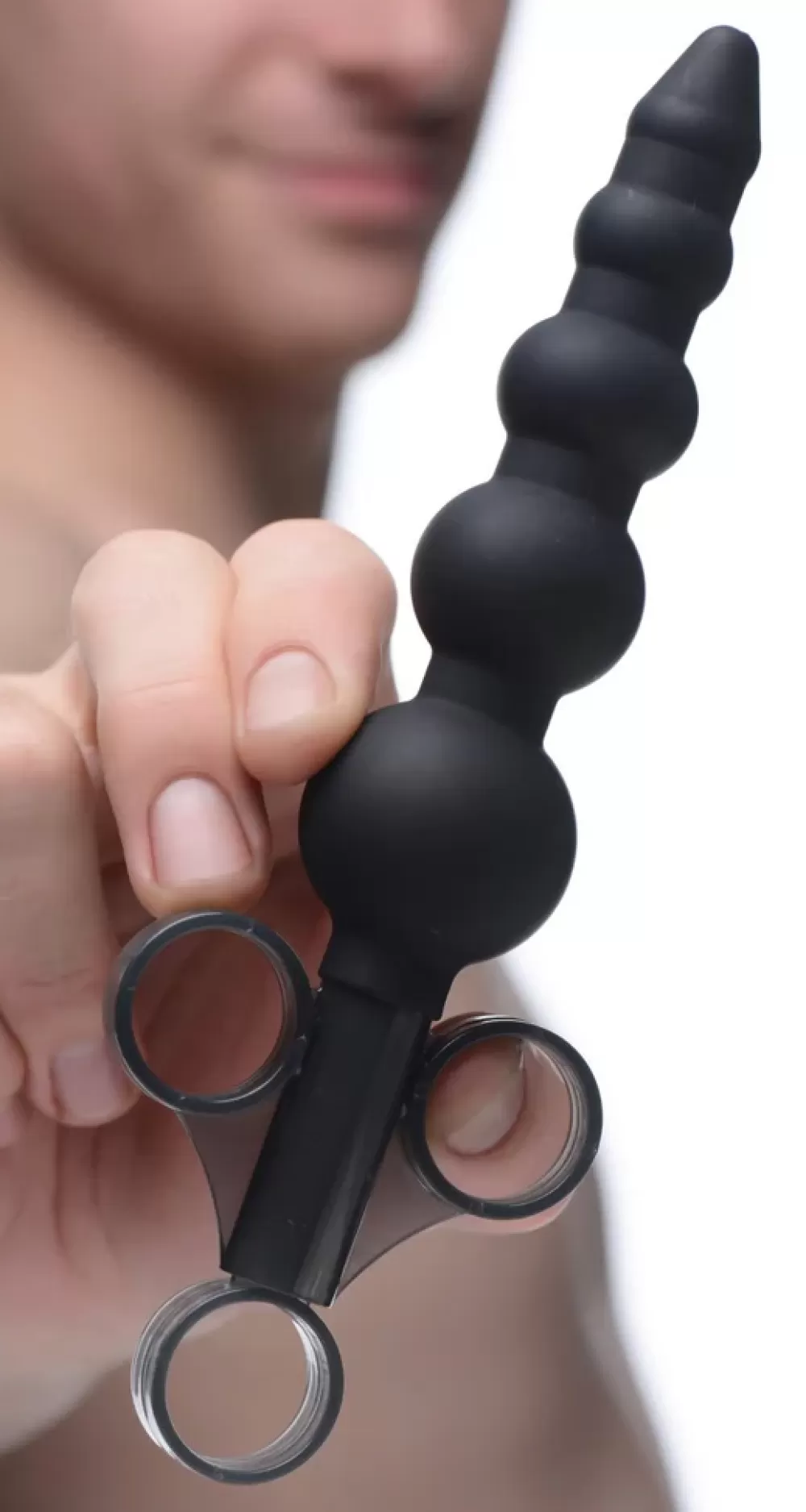 Clearance Healthy & Active Silicone Graduated Beads Lubricant Launcher