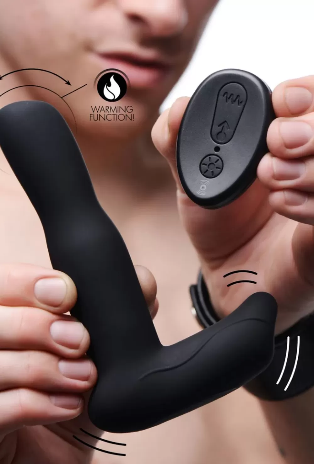 Best Sale Healthy & Active Silicone Prostate Stroking Vibrator with Remote Control