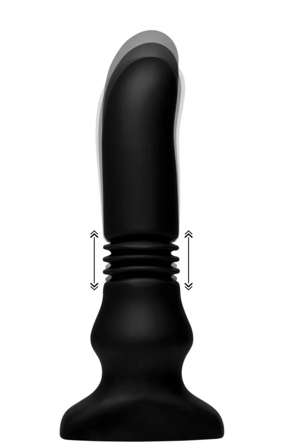 Sale Healthy & Active Silicone Vibrating and Thrusting Plug with Remote Control