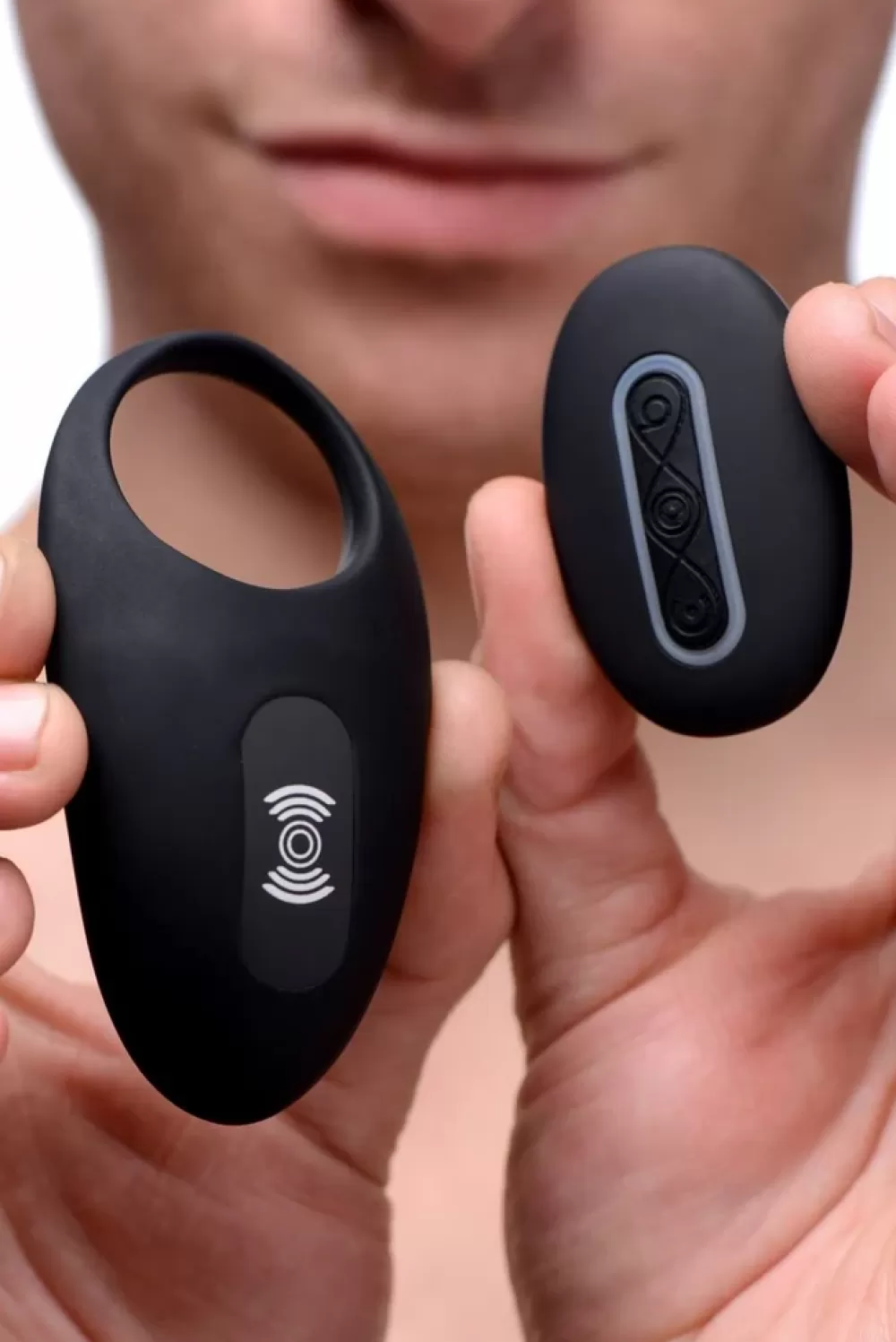 Sale Healthy & Active Silicone Vibrating Cock Ring with Remote Control