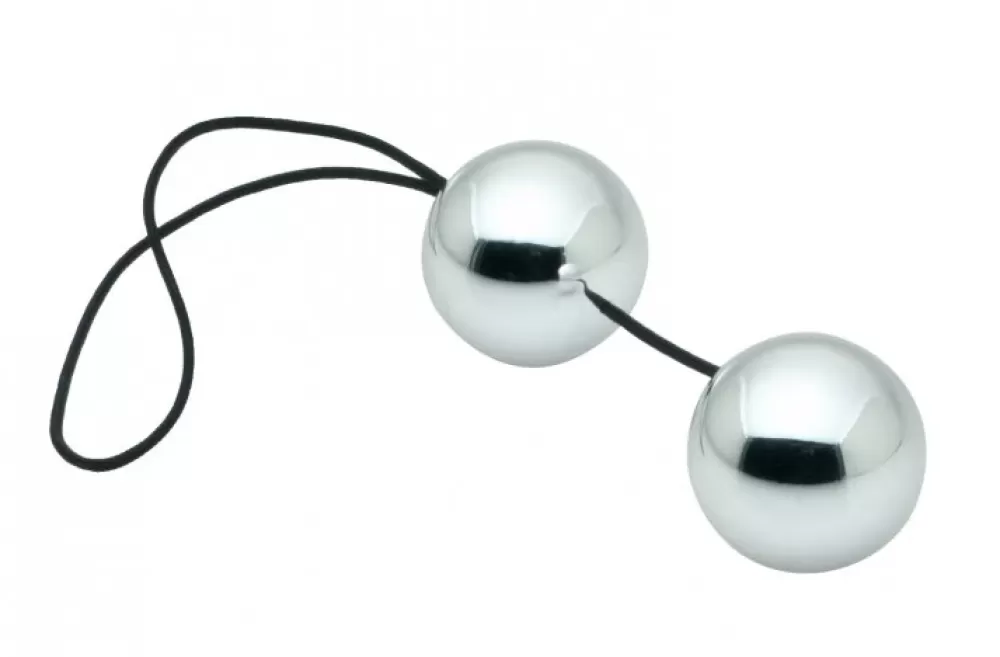 Fashion Healthy & Active Silver Pleasure Ben-Wa Balls