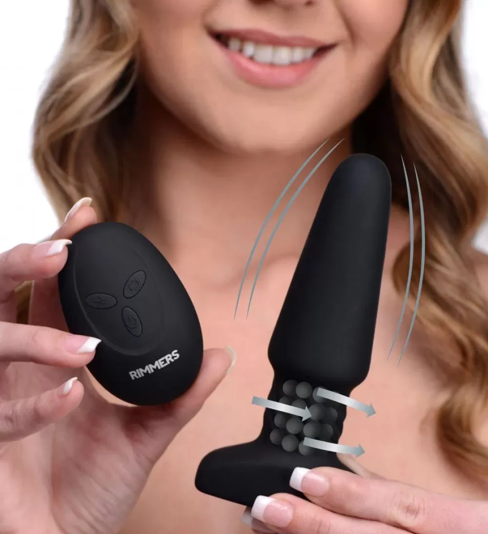 Clearance Healthy & Active Slim Rimmers Model R 2.0 Smooth Rimming Plug with Remote