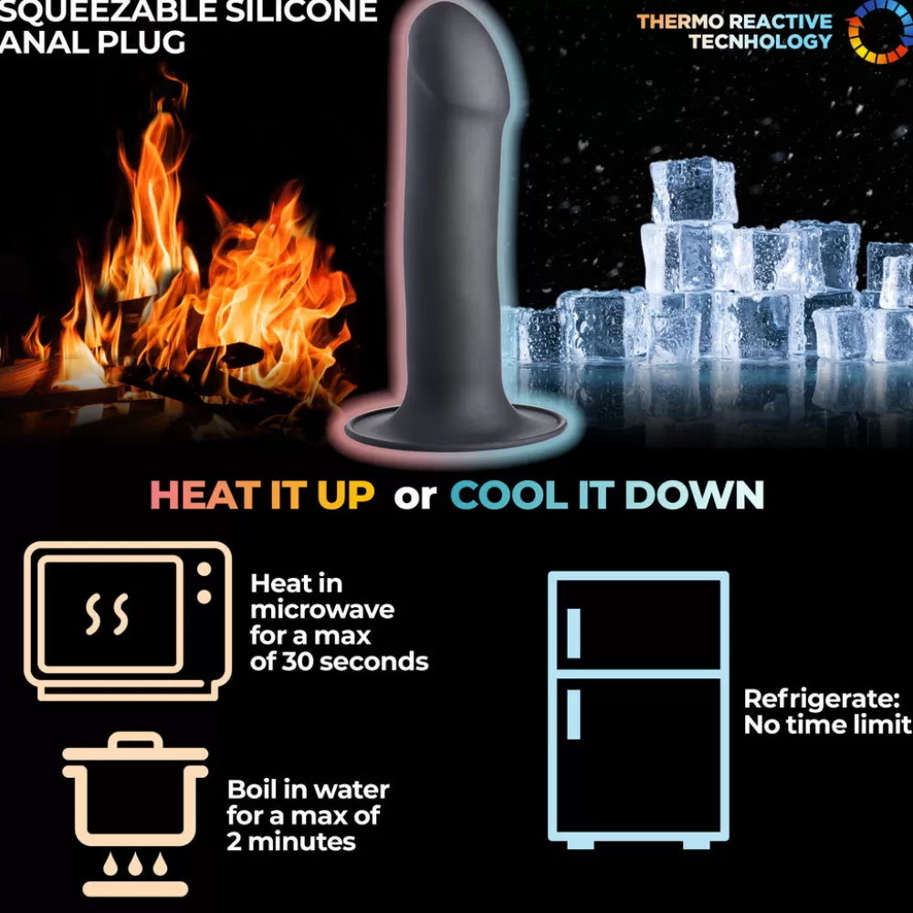 Clearance Healthy & Active Squeezable Phallic Dildo