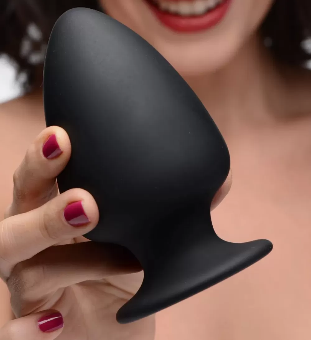 Cheap Healthy & Active Squeezable Silicone Anal Plug