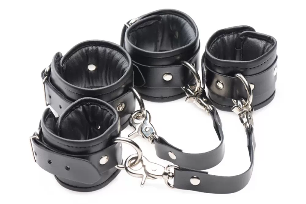 Best Sale Healthy & Active Strap Linked Bondage Cuffs