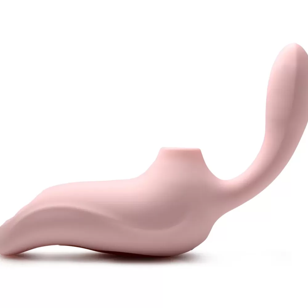 Hot Healthy & Active Sucking & Pulsing Silicone Vibrator
