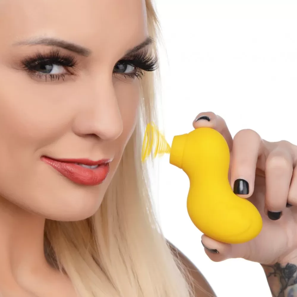 New Healthy & Active Sucky Ducky Silicone Clitoral Stimulator
