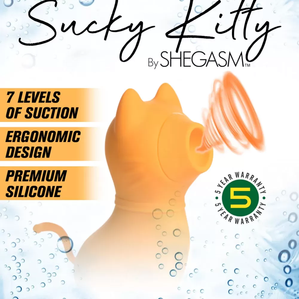 Cheap Healthy & Active Sucky Kitty Silicone Clitoral Stimulator
