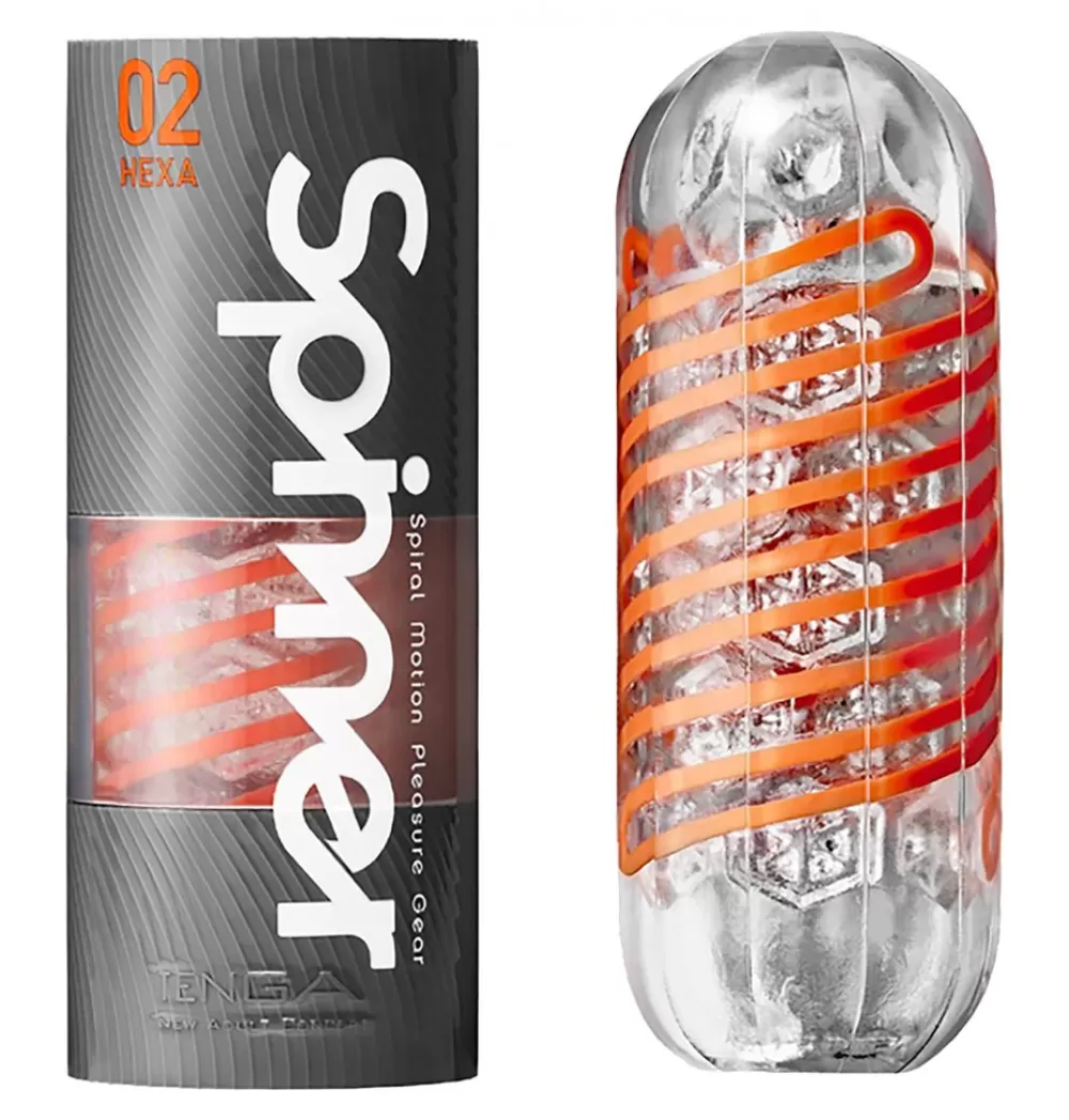 Store Healthy & Active Tenga Spinner- 02 Hexa Stroker