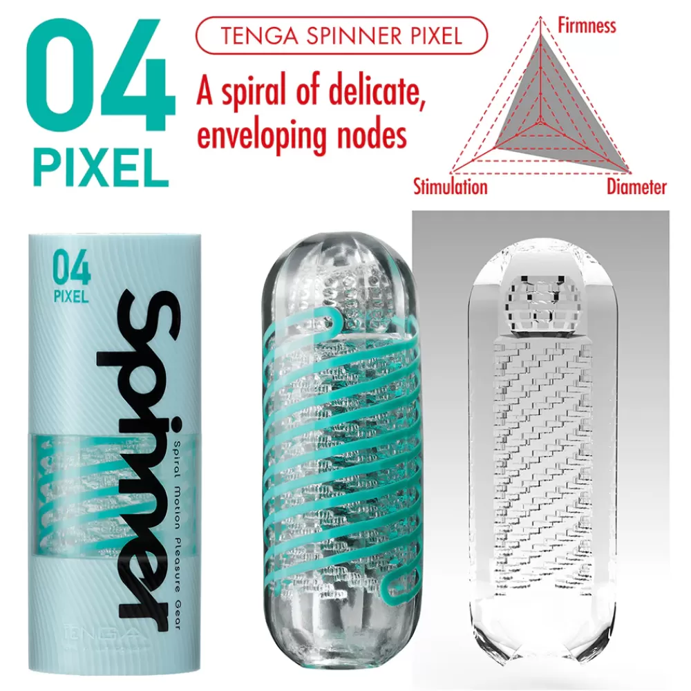 Best Healthy & Active Tenga Spinner - 04 Pixel Stroker