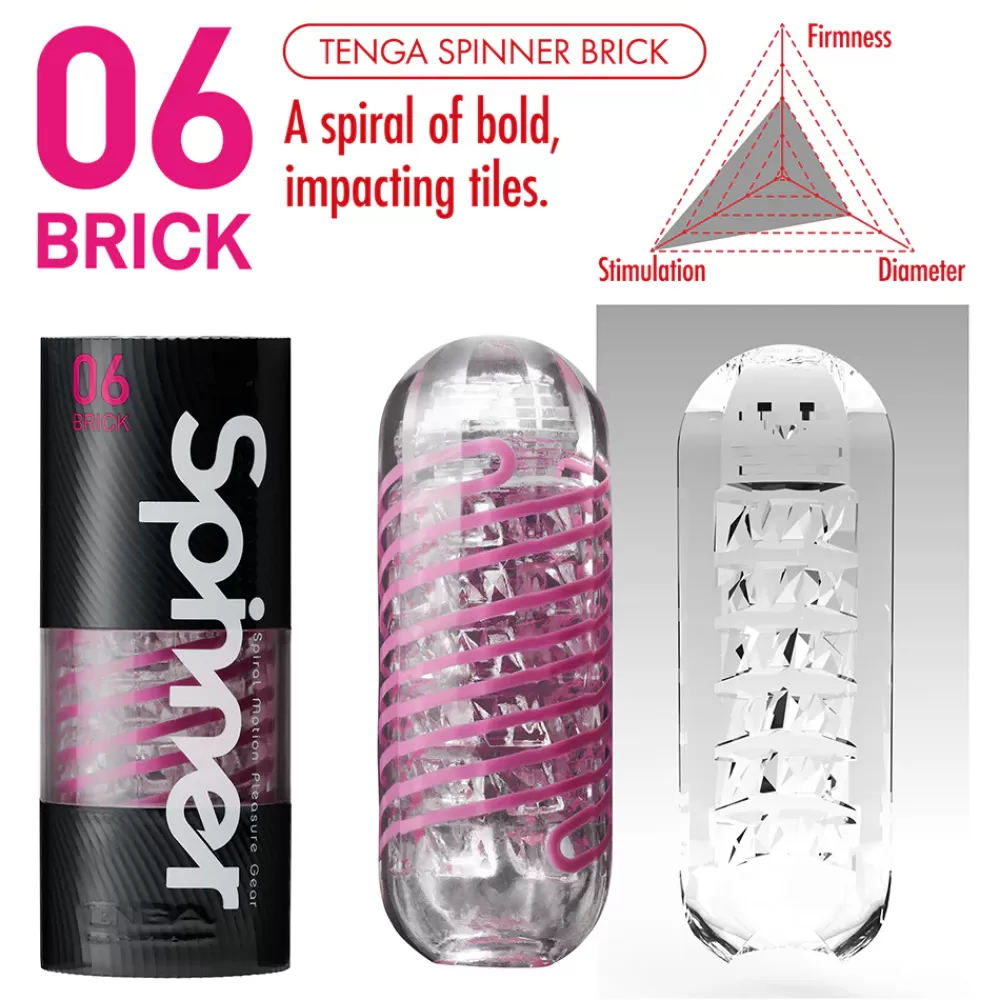 Flash Sale Healthy & Active Tenga Spinner - 06 Brick Stroker