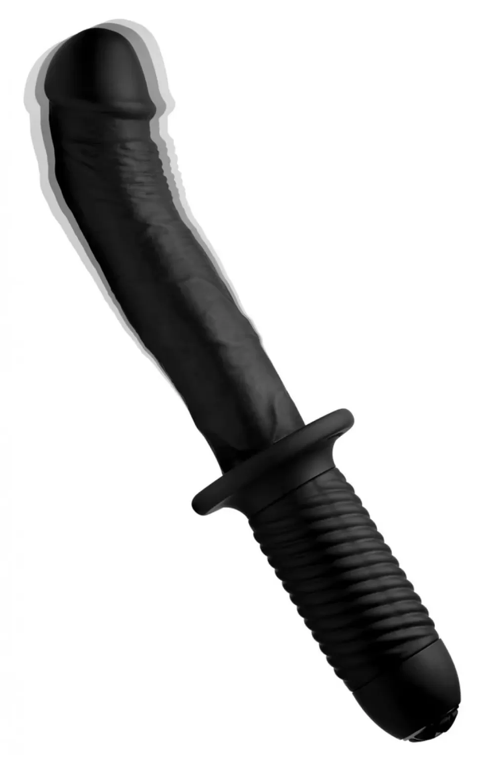 Online Healthy & Active The Large Realistic 10X Silicone Vibrator with Handle