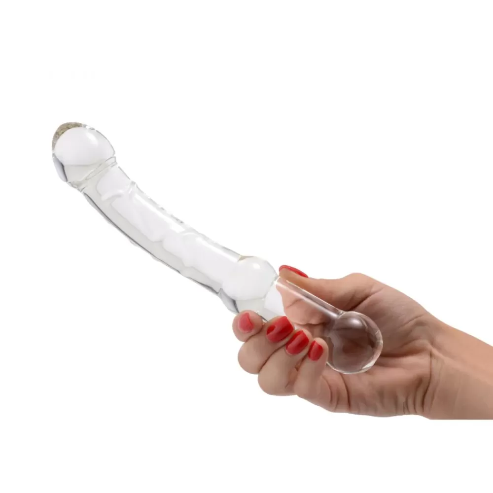 Cheap Healthy & Active The Prana Thrusting Glass Dildo
