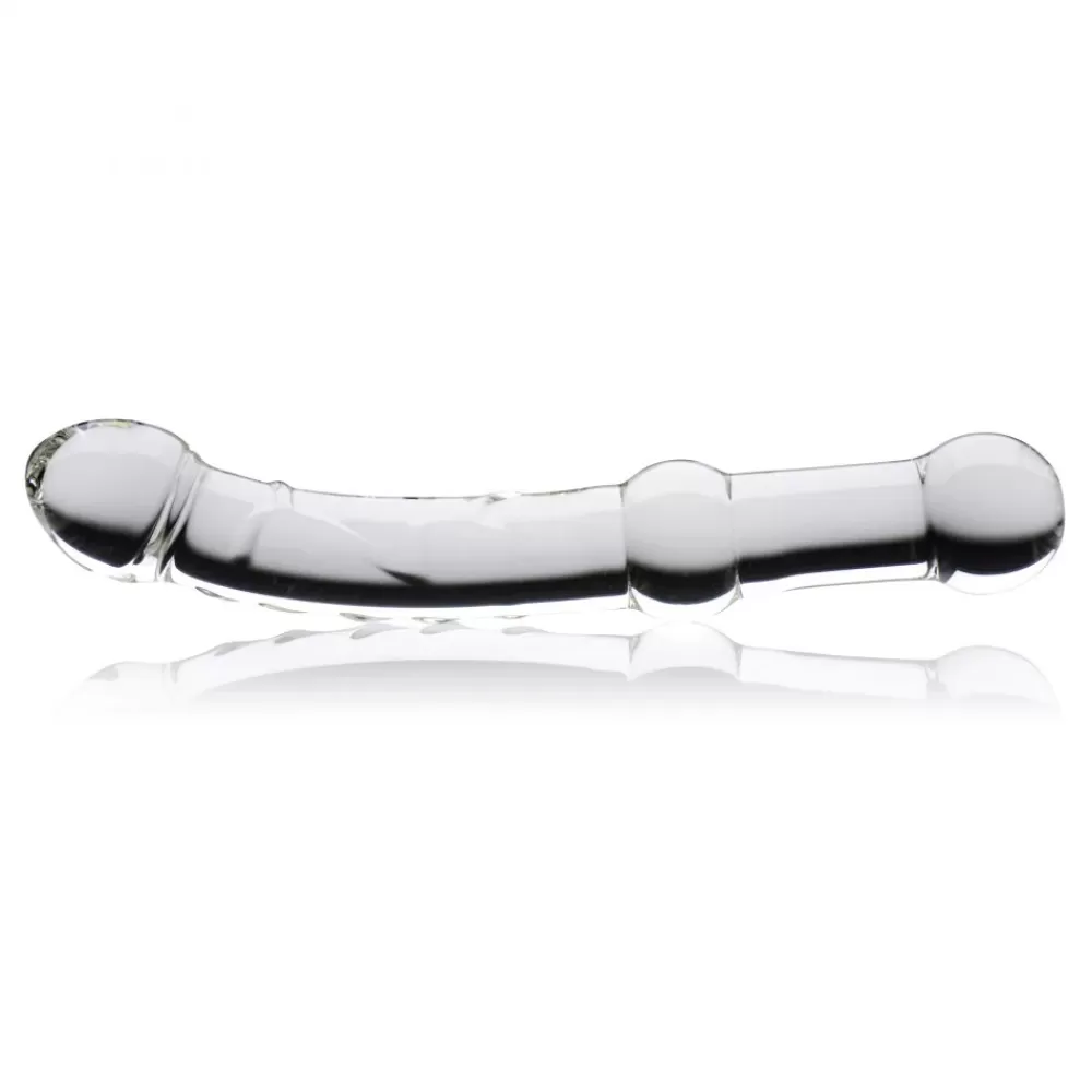 Cheap Healthy & Active The Prana Thrusting Glass Dildo