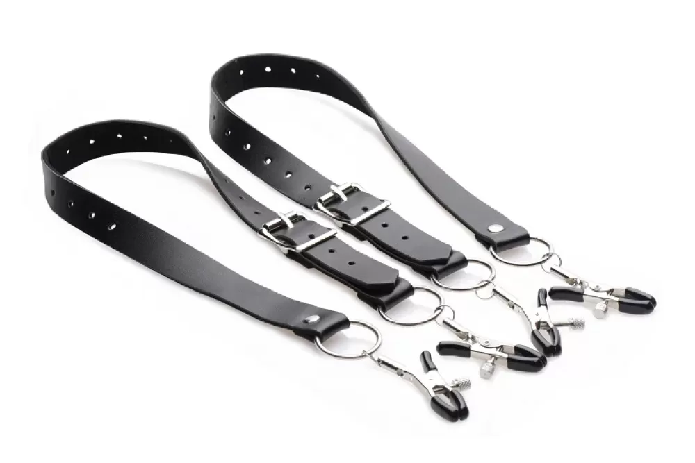 New Healthy & Active The Spread Labia Spreader Straps with Clamps