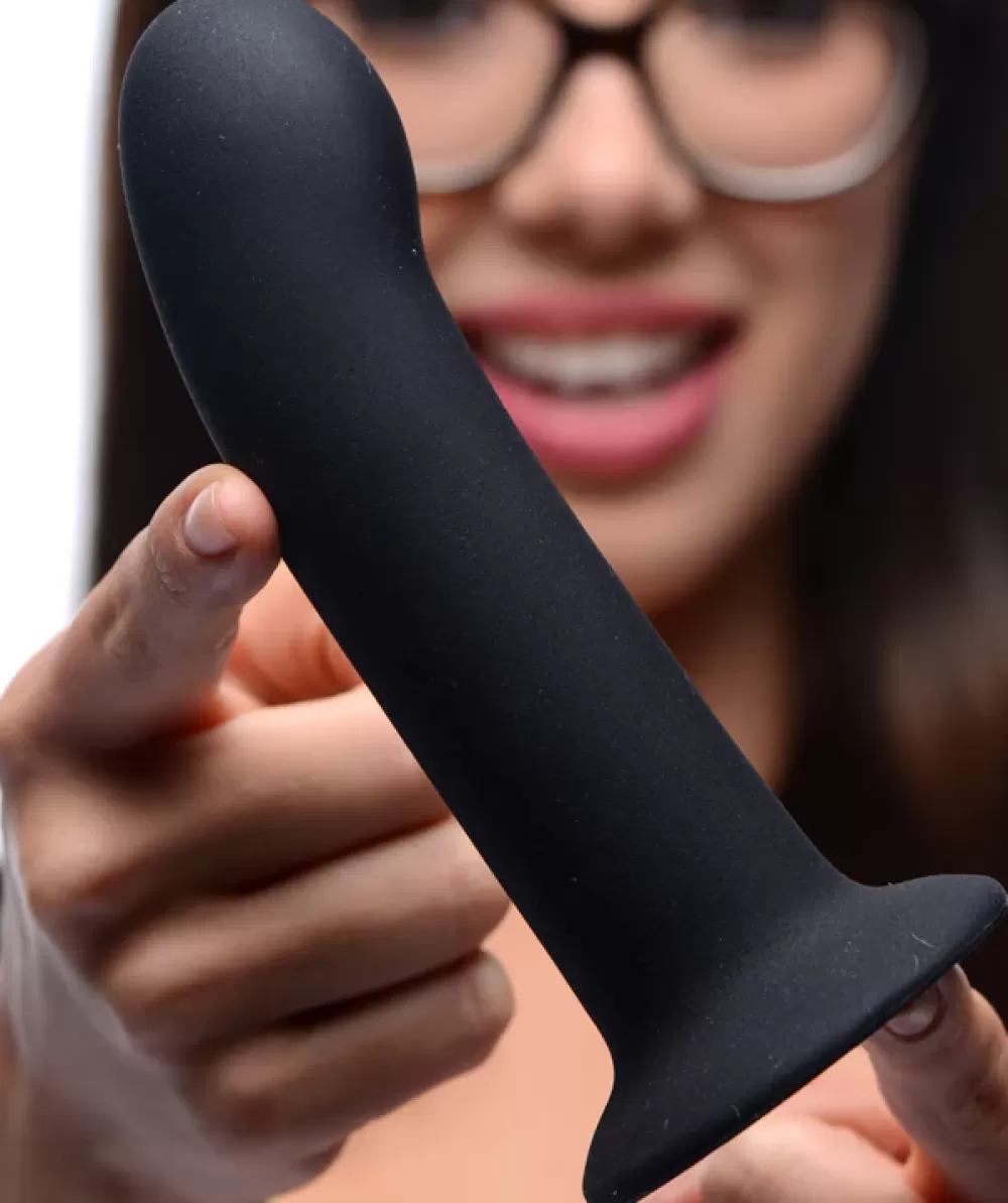 Fashion Healthy & Active Thick Black Silicone Strap-on Dildo