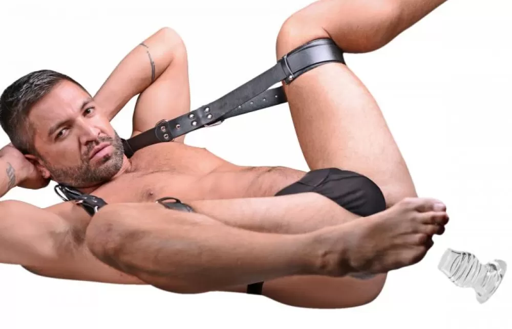 Store Healthy & Active Thigh Harness with Anal Plug