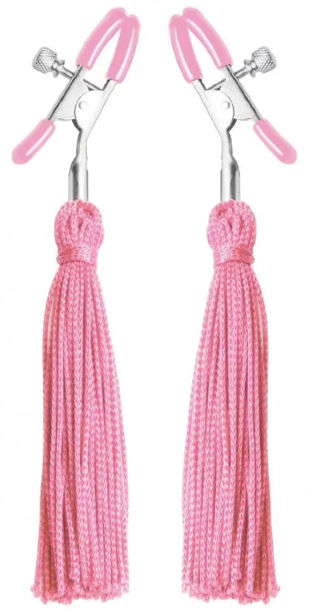 Best Healthy & Active Tickle Me Pink Nipple Clamp Tassels