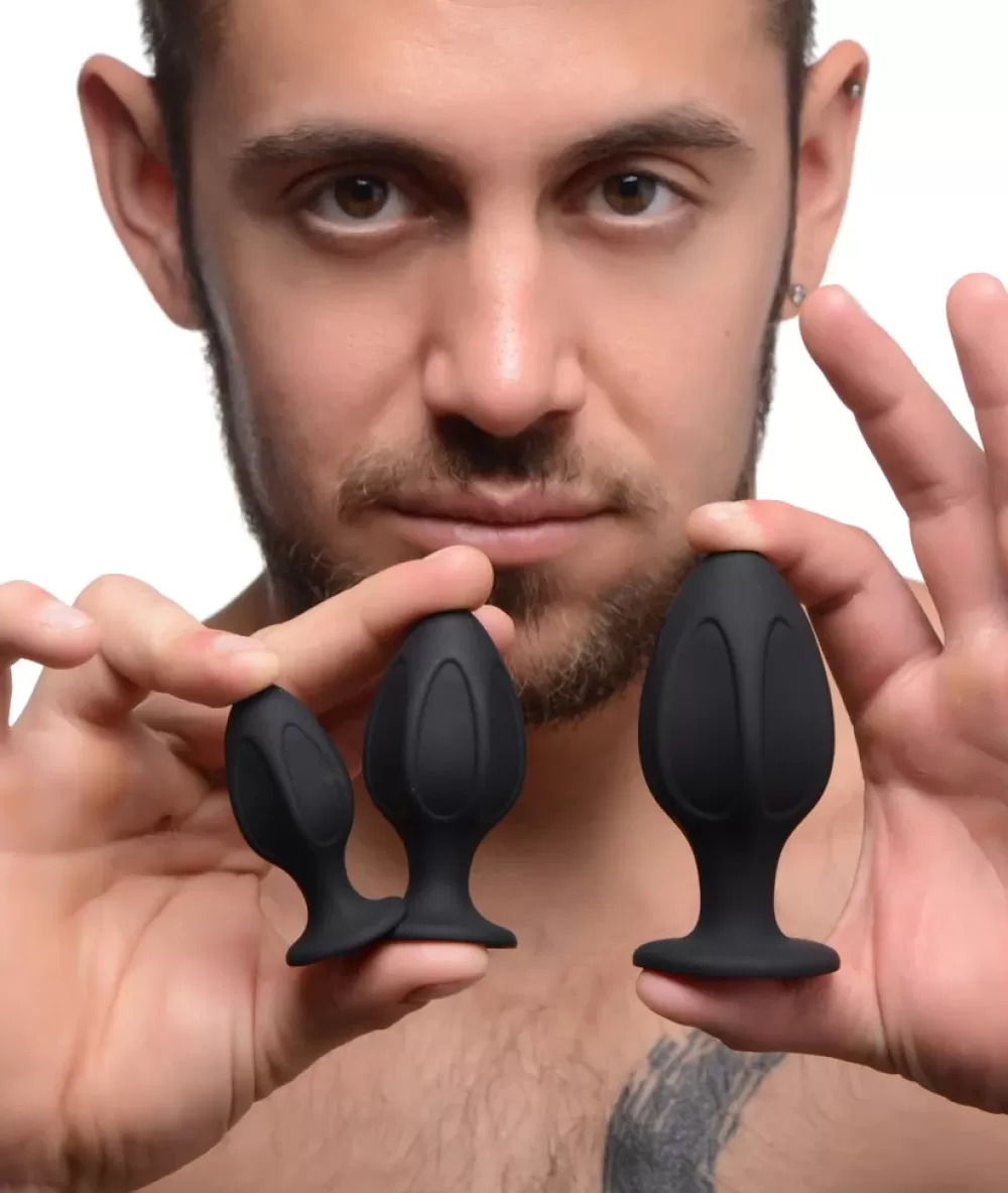 Flash Sale Healthy & Active Triple Juicers Silicone Anal Trainer Set