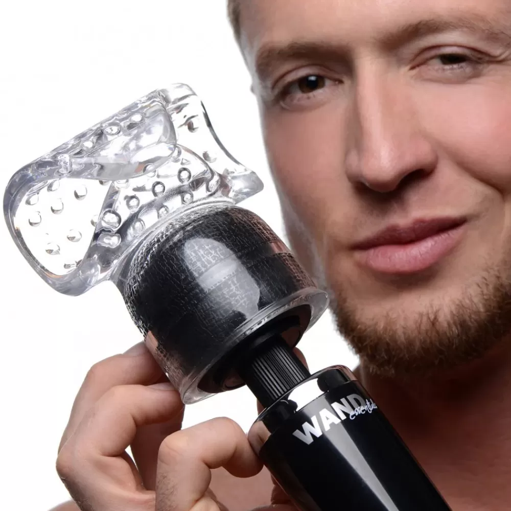Hot Healthy & Active Vibra-Stroke Masturbator Wand Attachment