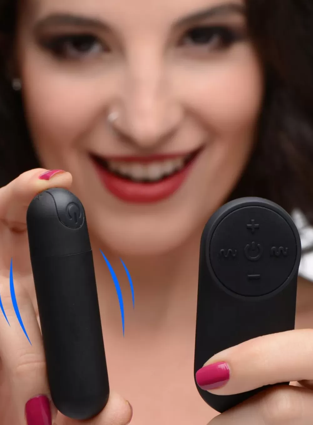 Store Healthy & Active Vibrating Bullet with Remote Control
