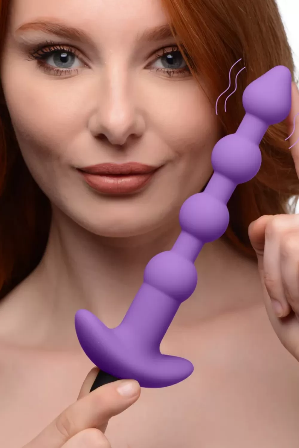 Outlet Healthy & Active Vibrating Silicone Anal Beads & Remote Control