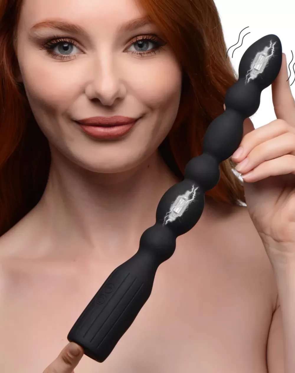 Flash Sale Healthy & Active Viper Beads Premium Dual Motor Silicone Anal Beads Vibrator