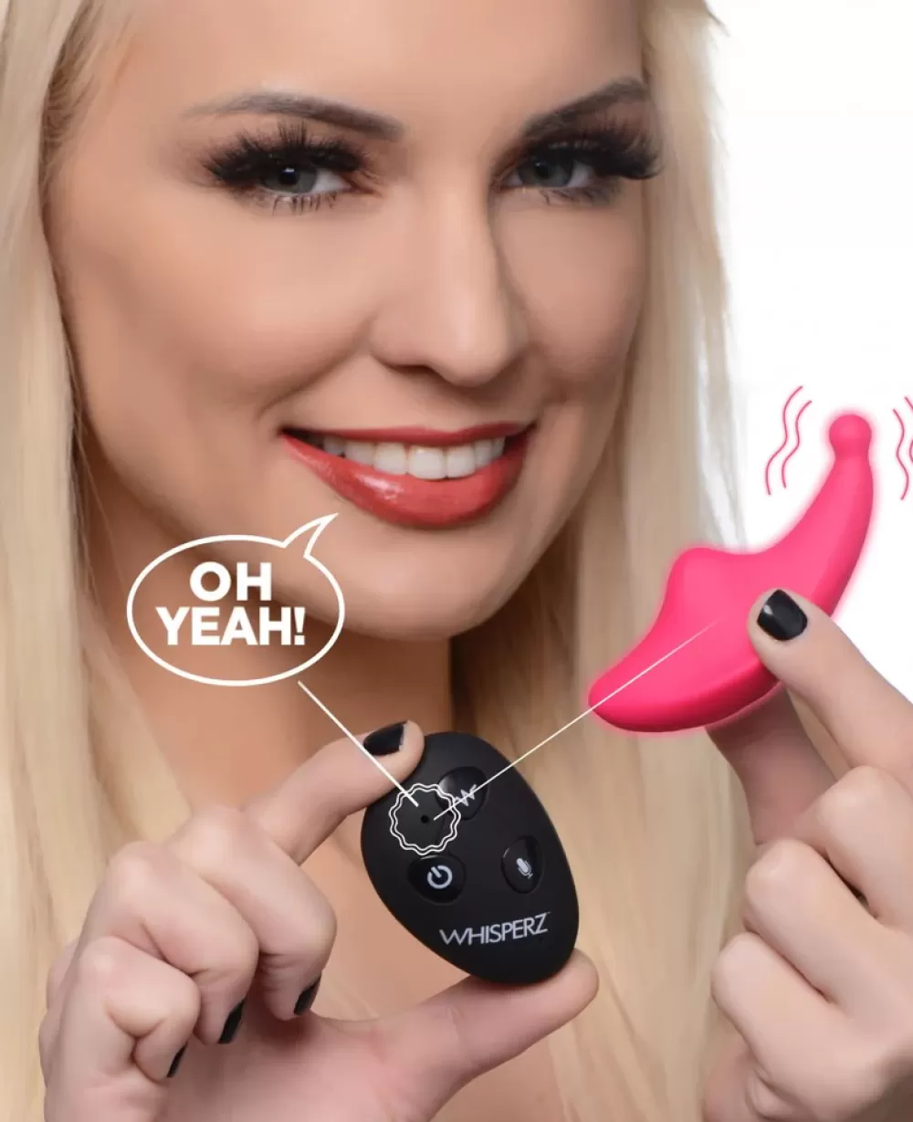 Cheap Healthy & Active Voice Activated 10X Silicone Panty Vibrator with Remote Control