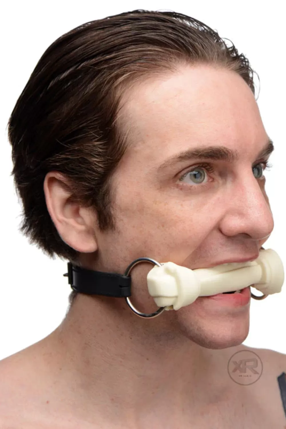 Flash Sale Healthy & Active White Silicone Bone Gag