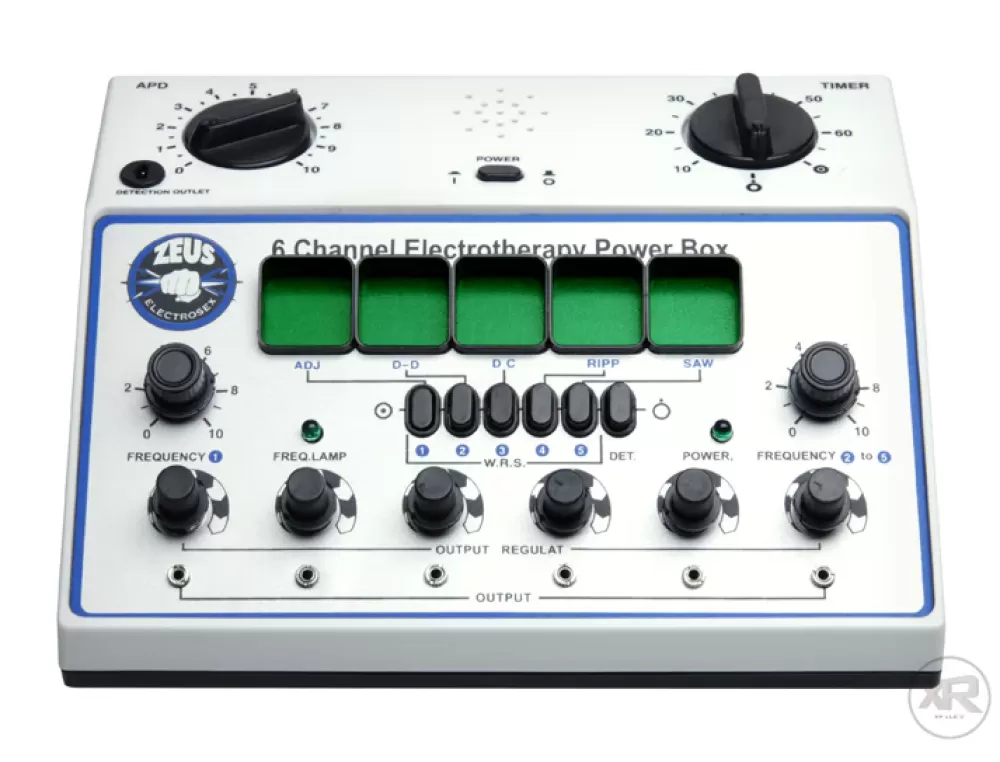 Outlet Healthy & Active Zeus 6 Channel Digital Electrosex Unit