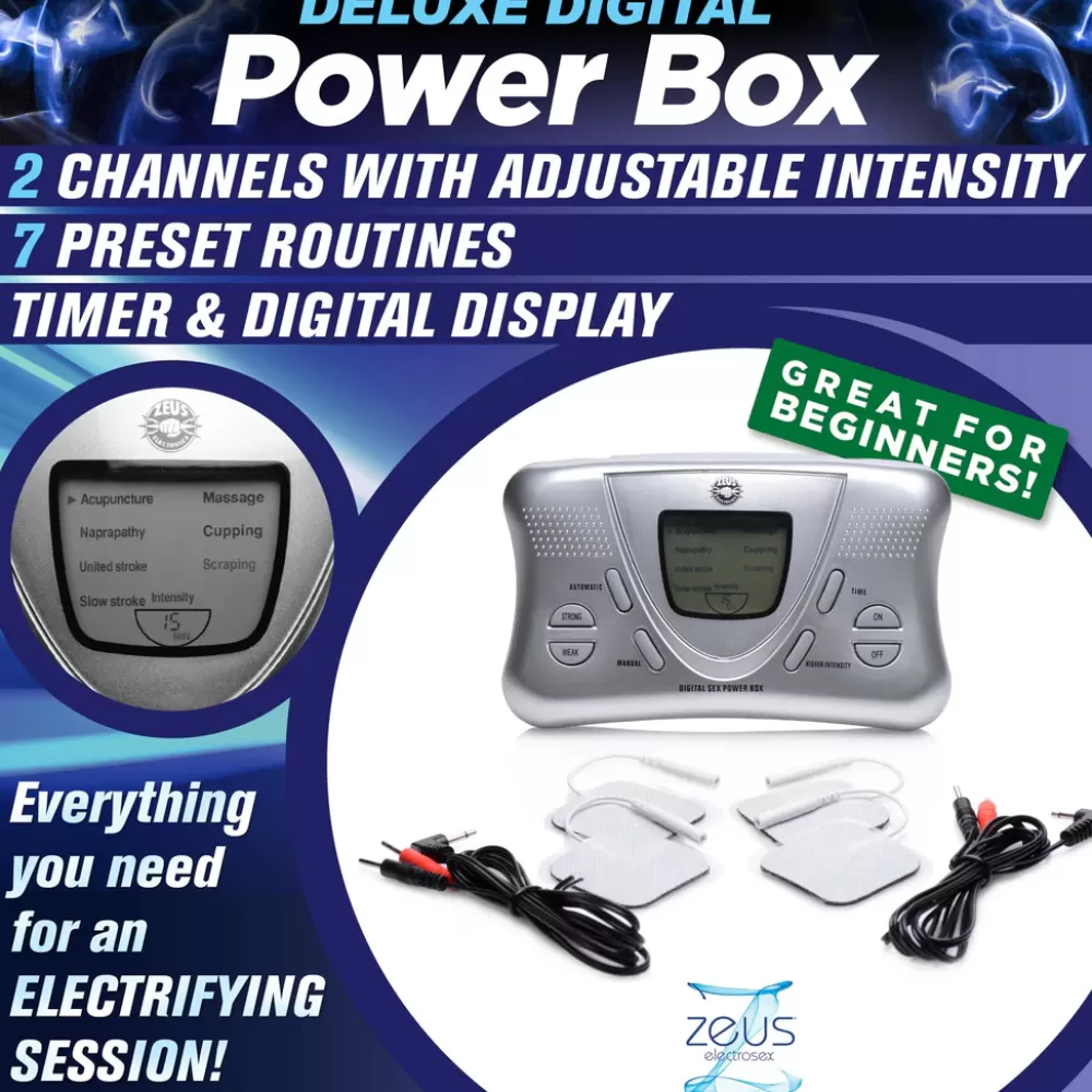Flash Sale Healthy & Active Zeus Digital Deluxe Electrosex Unit
