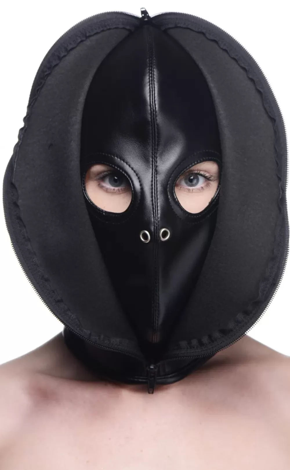 Best Healthy & Active Zip Front Bondage Hood
