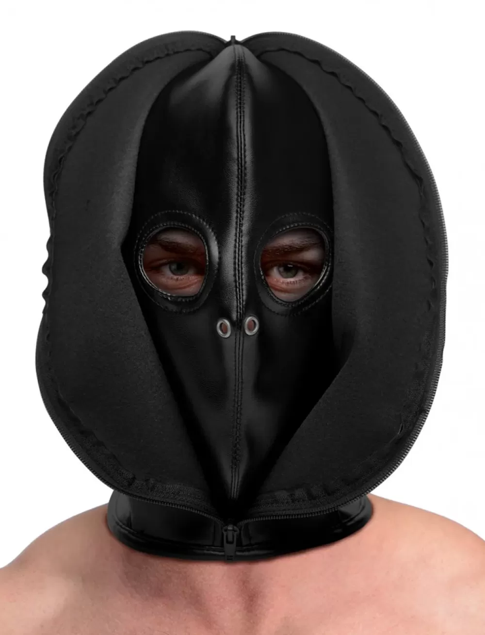 Best Healthy & Active Zip Front Bondage Hood